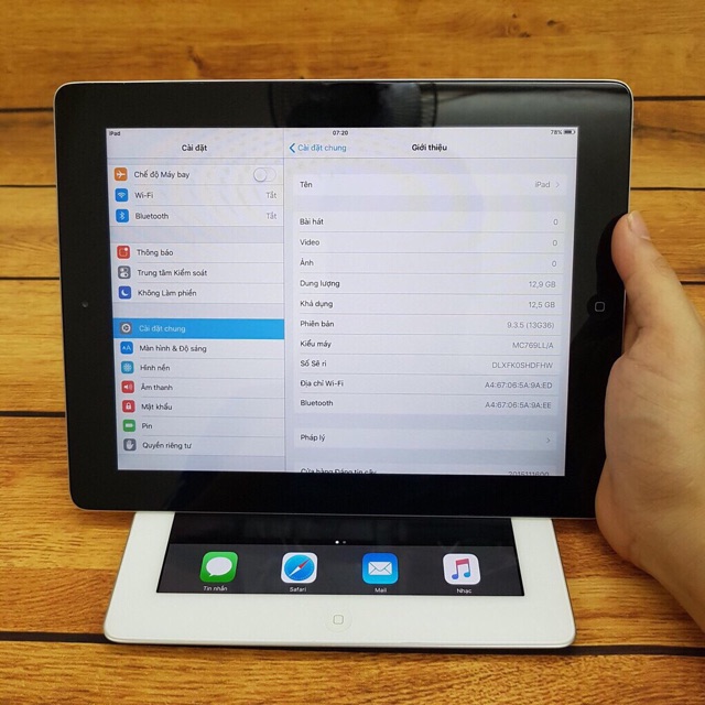 Máy tính Bảng Ipad 2. Nguyên zin Quốc Tế.rẻ mà dùng chất