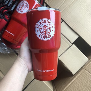 Ly giữ nhiệt starbucks 900ml ( hàng chuẩn, tặng kèm túi, ống hút)