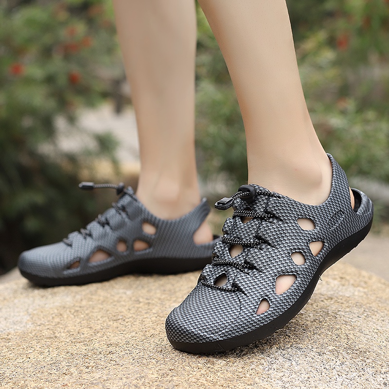 Sản phẩm mới!Giày Sandal Đế Mềm Chống Trượt Không Thấm Nước Đi Biển Cho Nam