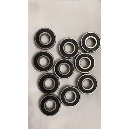Vòng bi 6203 Kt: (17*40*12) bạc đạn 6203-2 nắp đen