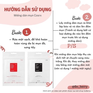 Dán mụn COSRX Acne Pimple Master Patch DM01