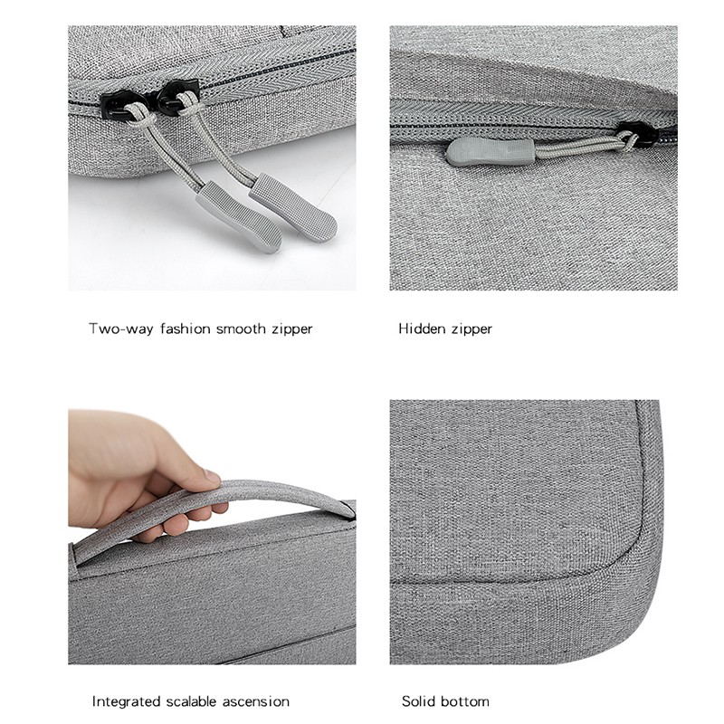 Túi đựng laptop EVERTONER chống sốc chống thấm nước chống rơi thích hợp cho Macbook Air Pro 13/14/15.6 inch