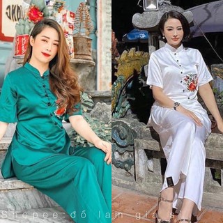 ĐỒ LAM ĐI CHÙA # SẨM LỤA CAO CẤP