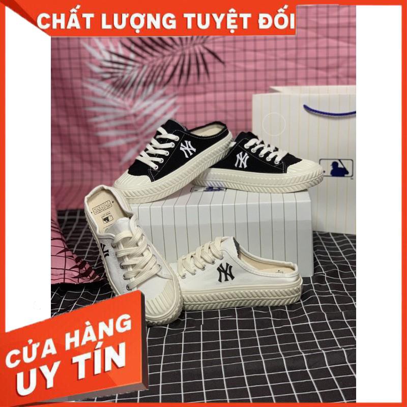 (FREESHIP + ẢNH THẬT 1.1) Sục 𝐌𝐋𝐁 NY 2 màu đen trắng Hàng chuẩn