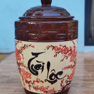 Hũ gạo tài lộc Bát Tràng 15kg