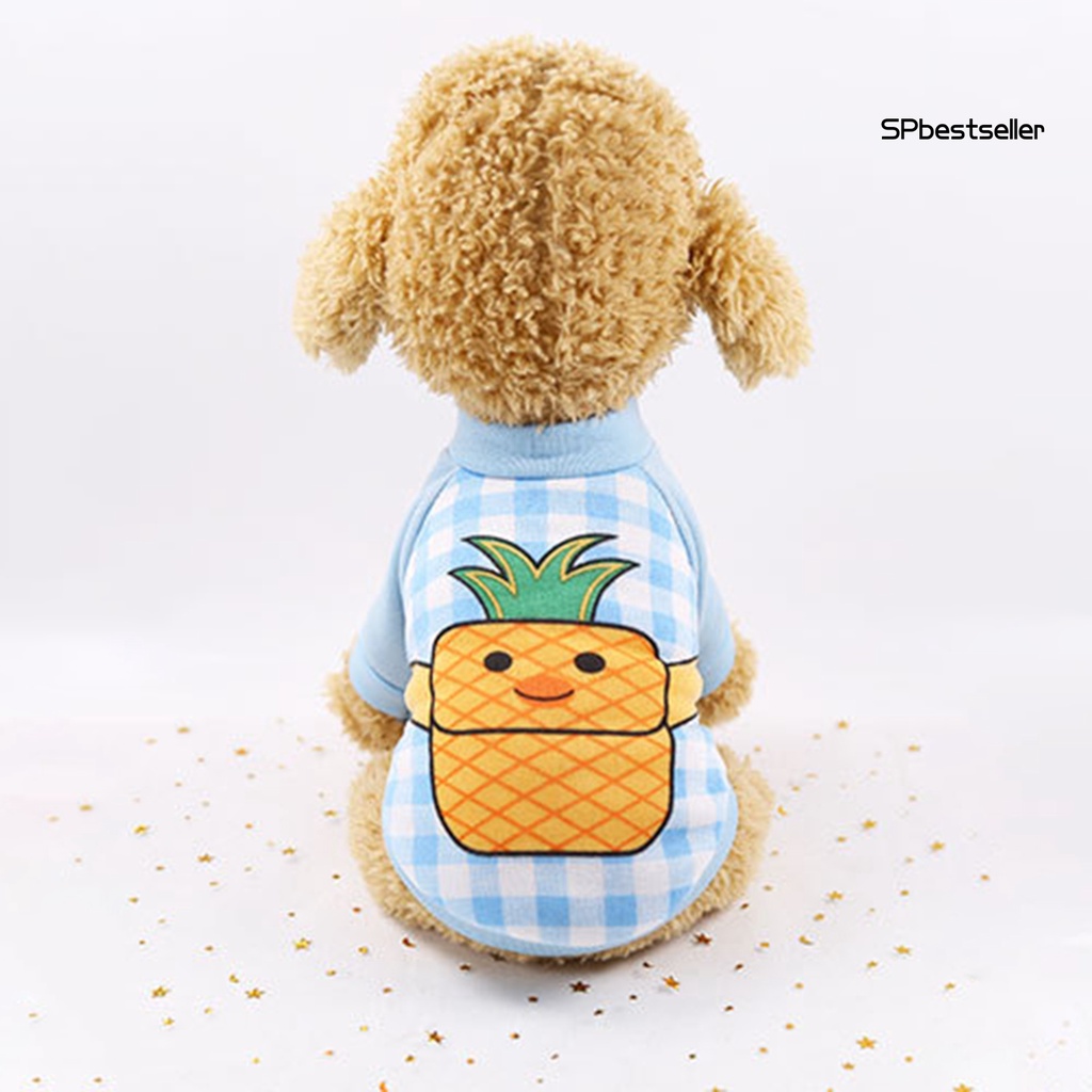 Áo len mềm mại họa tiết hoạt hình nhiều màu sắc cho thú cưng