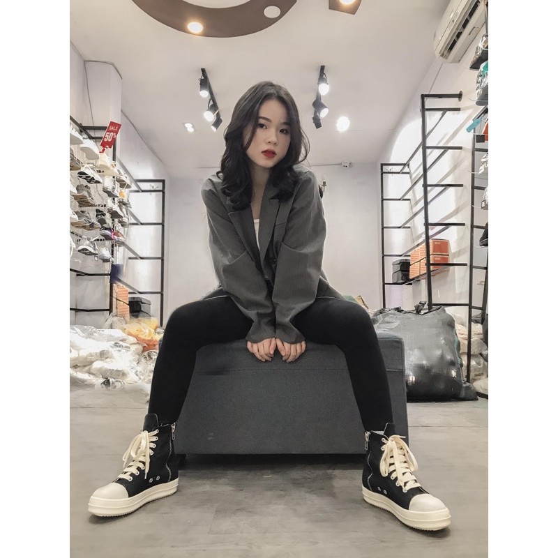 Áo khoác blazer cổ vest unisex oversize Ulzzang trẻ trung & lịch lãm siêu chất ❤️
