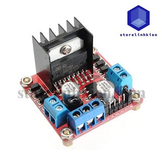 Mạch Điều Khiển Động Cơ DC L298N Cầu H 2A