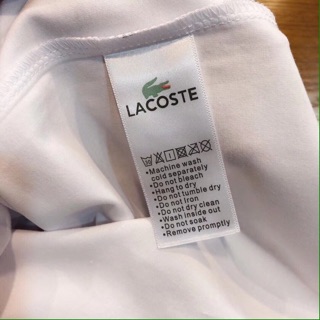 Áo phông cao cấp Lacoste