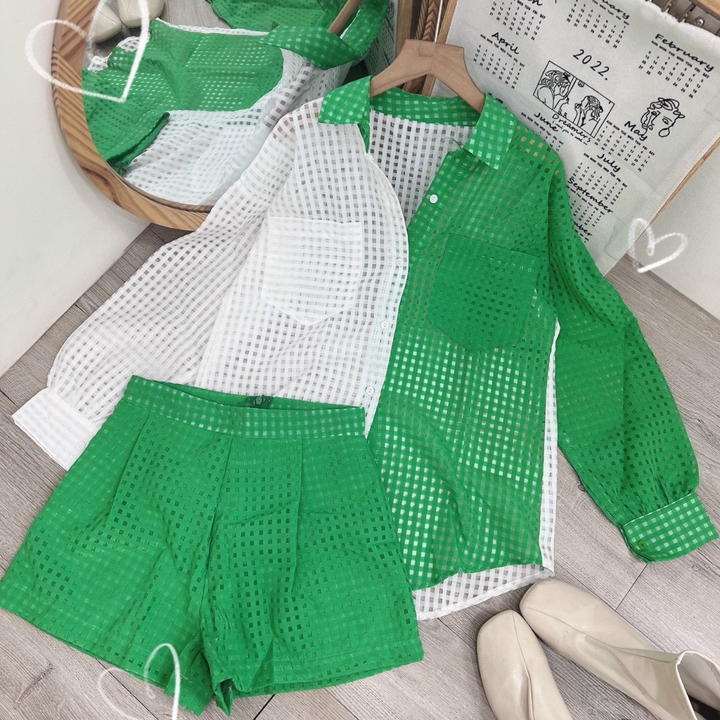 SÉT SƠ MI KHÔNG KÈM LÓT