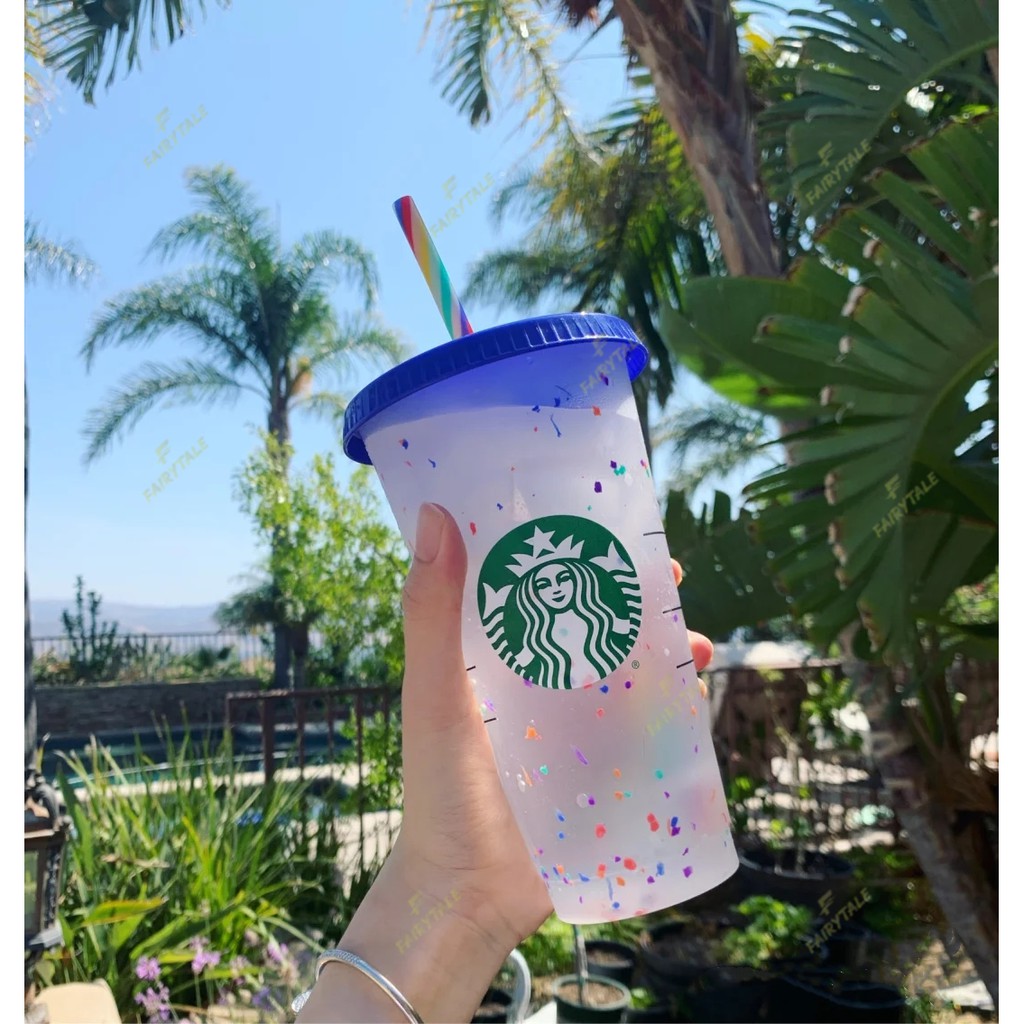 Ly Nước Hoạ Tiết Logo STARBUCKS Thay Đổi Màu Sắc | BigBuy360 - bigbuy360.vn