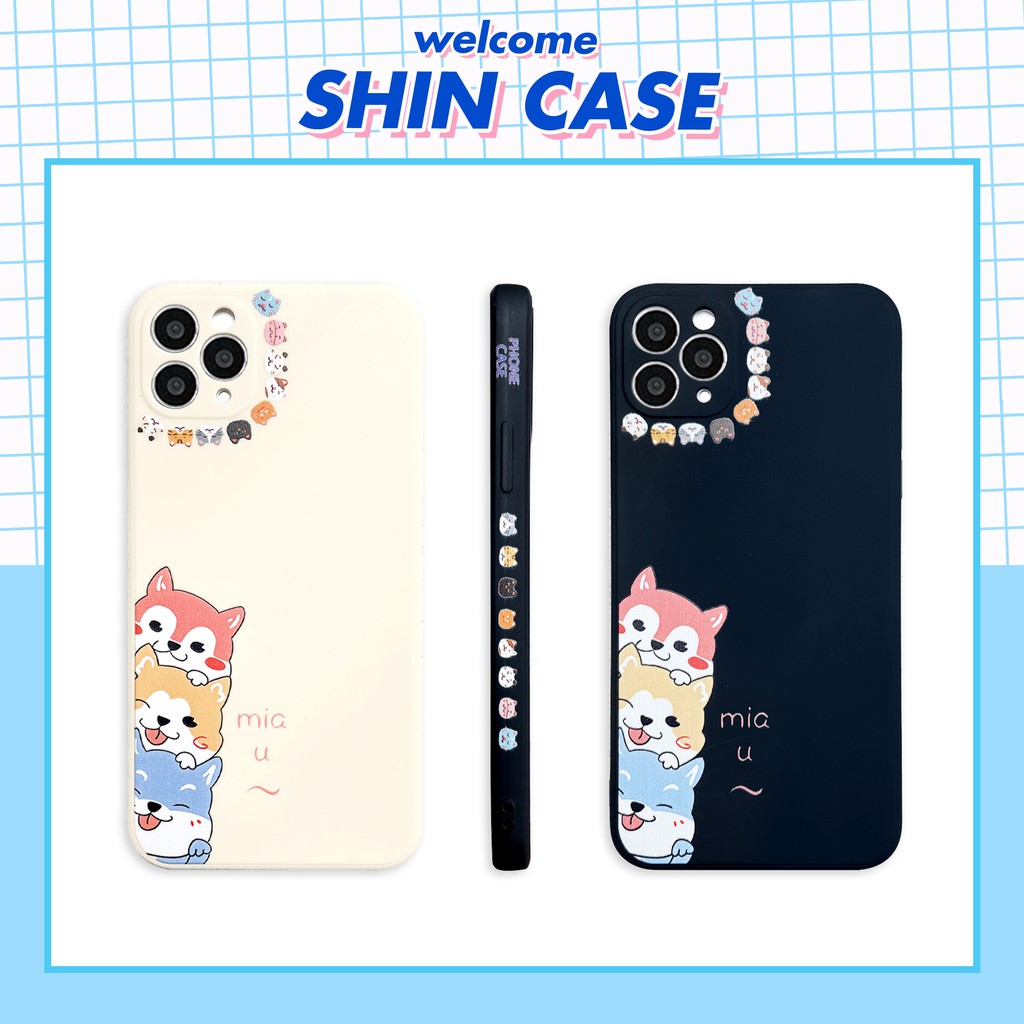 Ốp lưng iphone Mia U cạnh vuông in hình viền 5/5s/6/6plus/6s/6splus/7/7plus/8/8plus/x/xr/xs/11/12/pro/max/plus/promax | BigBuy360 - bigbuy360.vn