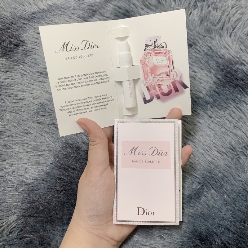 ( Mẫu thử ) Vial Miss Dior EDT 1ml