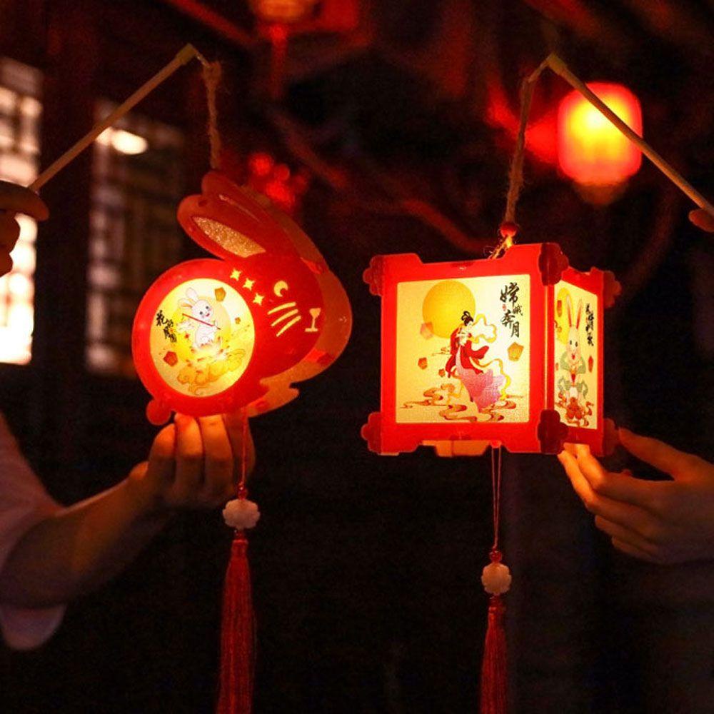 ELEGANT Lồng Đèn Phong Cách Cổ Điển Dùng Trang Trí Lễ Hội Mùa Thu