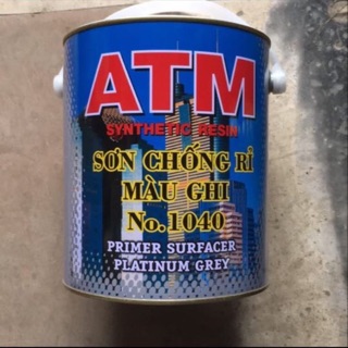 Sơn chống rỉ màu ghi ATM 3 lít ( THAILAND )