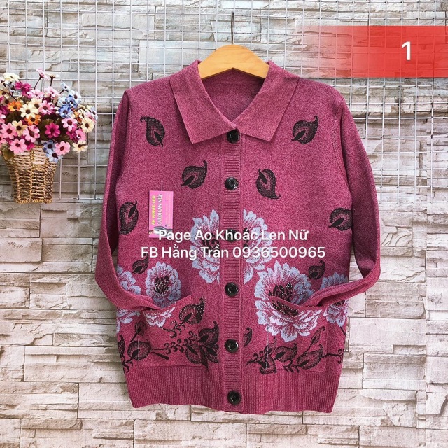 Áo khoác len cho người lớn tuổi từ 45 kg đến 75kg. | BigBuy360 - bigbuy360.vn