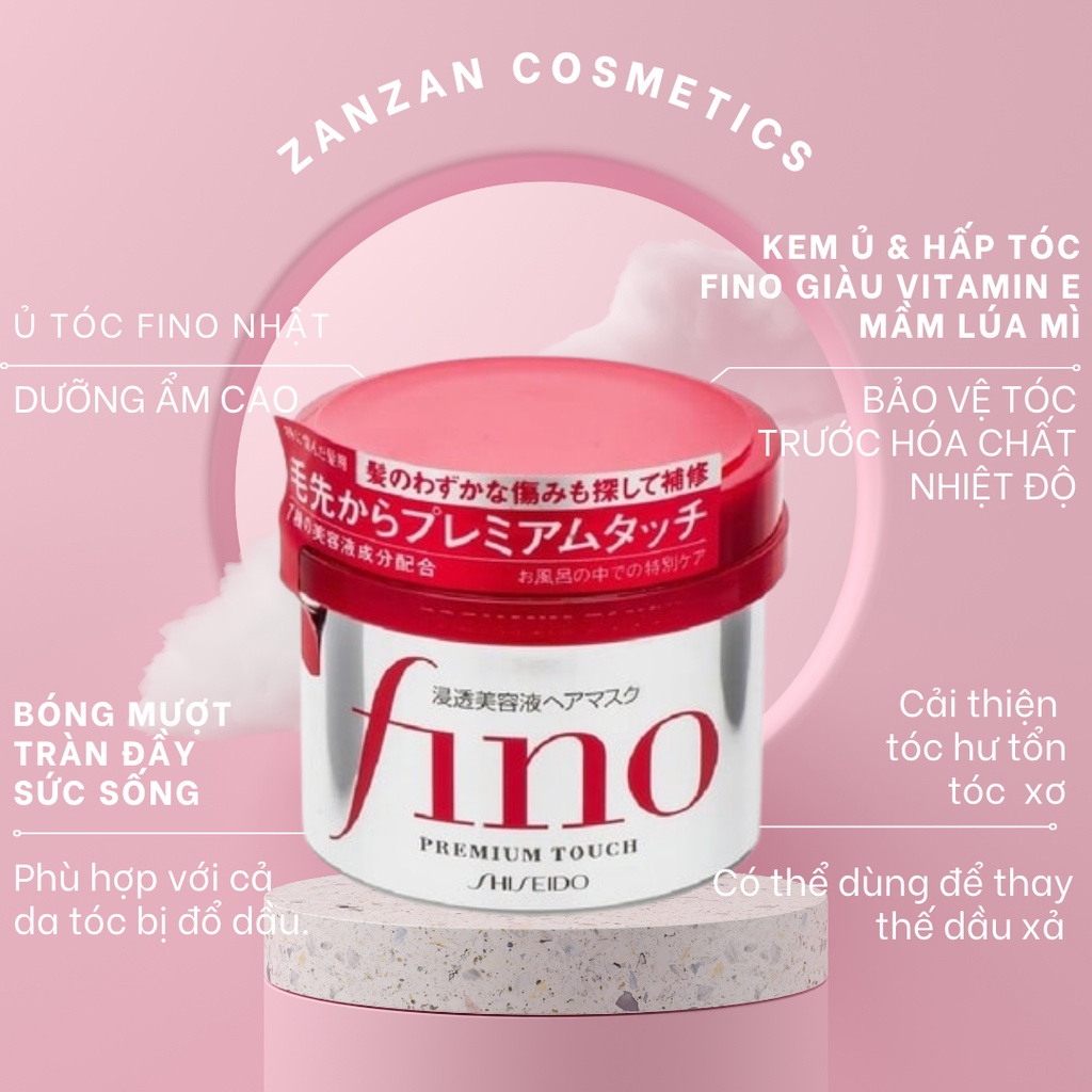 KEM Ủ TÓC FINO SHISEIDO