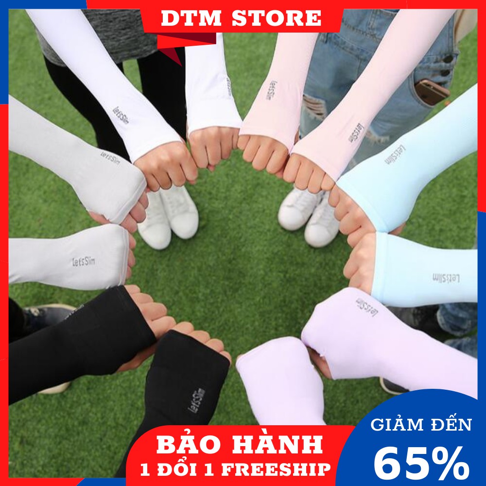 Bộ 2 bao tay chống nắng,ống tay chống nắng Hàn Quốc Let's Slim - DTM Store