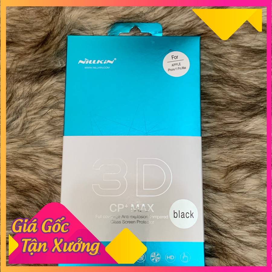 Kính cường lực Nillkin 3D CP+ MAX cho Iphone 11, 11 pro, 11 pro max, X/Xs và Xs Max