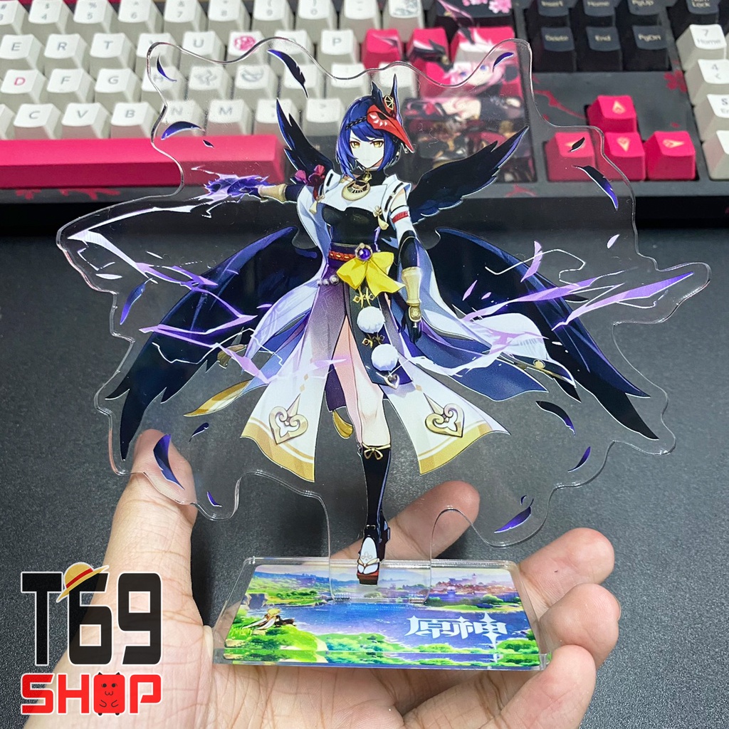 [17 mẫu] Tượng Standee mica game Genshin Impact - Mẫu 2