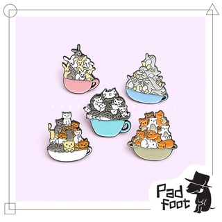 Pin cài áo kim loại, ghim cài áo, balo, nón hình thú vui nhộn - |Padfoot Official|