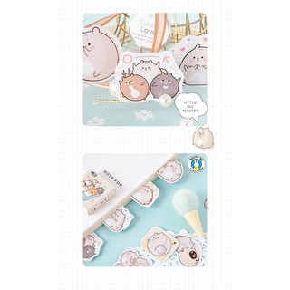 [Candy Poetry] Hộp 45 sticker EM CHUỘT MẬP
