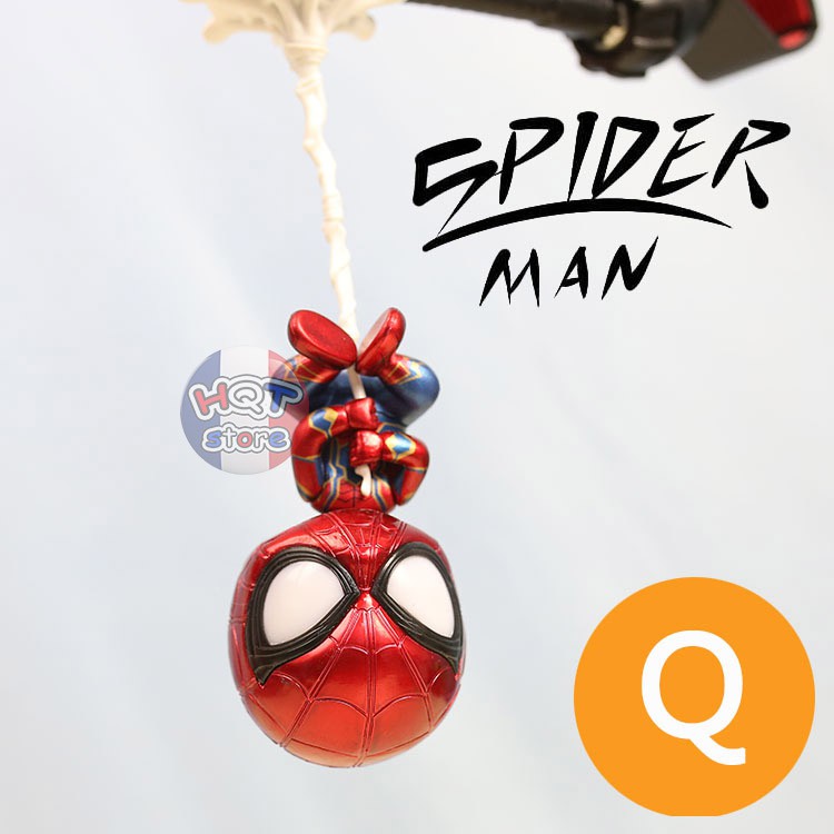 Mô hình iRon Spider Man Chibi đầu lắc lư - Avengers 3 Infinity War - Cuộc Chiến Vô Cực