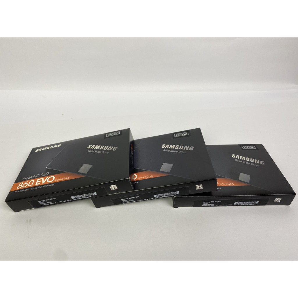 Ổ Cứng SSD Samsung 860 EVO 250GB 2.5inch SATA III dành cho máy tính, PC Gaming
