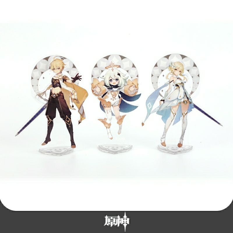 [có sẵn+ORDER] mô hình nhân vật standee acrylic Genshin Impact chính hãng từ official shop