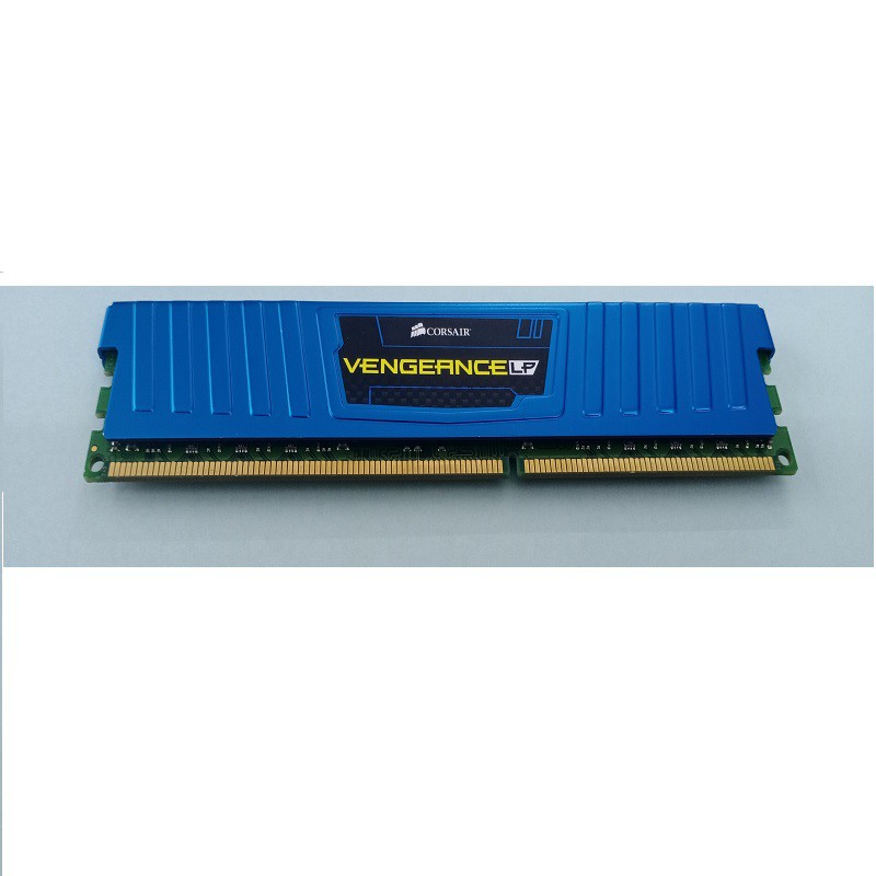 Ram PC DDR3 4Gb bus 1333 overclock 1600, ram tản nhiệt bộ hiệu Corsair VENGEANCE LP, tháo máy chính hãng, bảo hành 3 năm