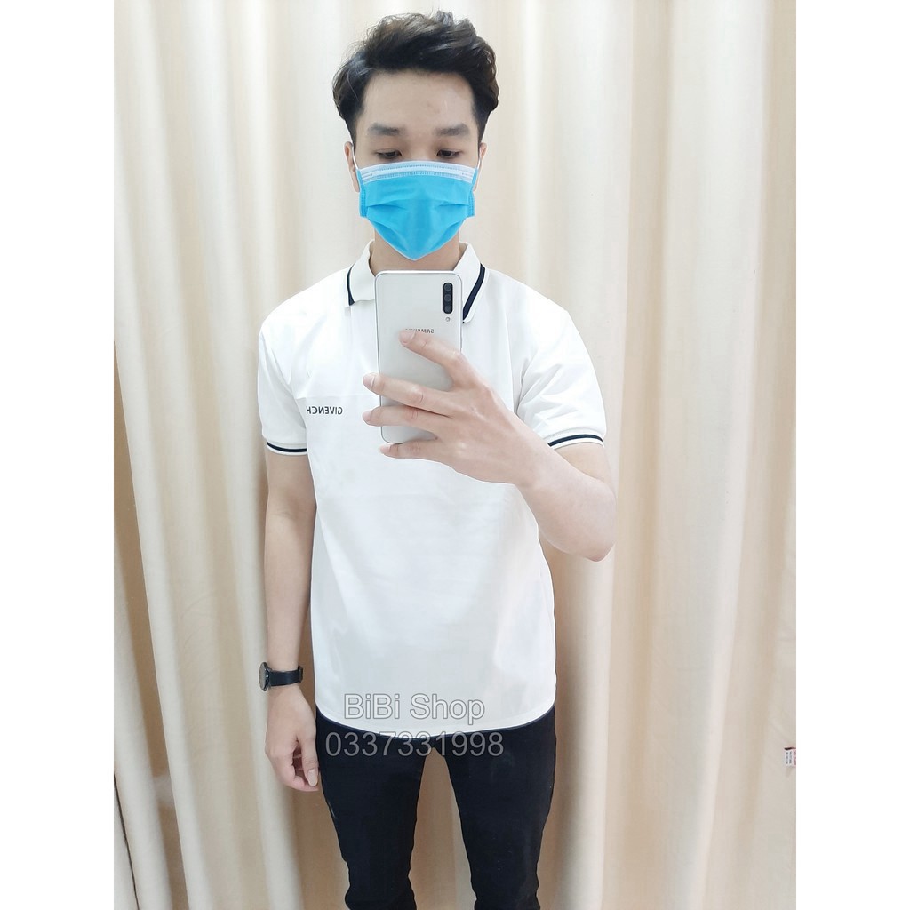 Áo Thun Nam Polo Cổ Bẻ Logo Givency Cao Cấp BB8 | BigBuy360 - bigbuy360.vn