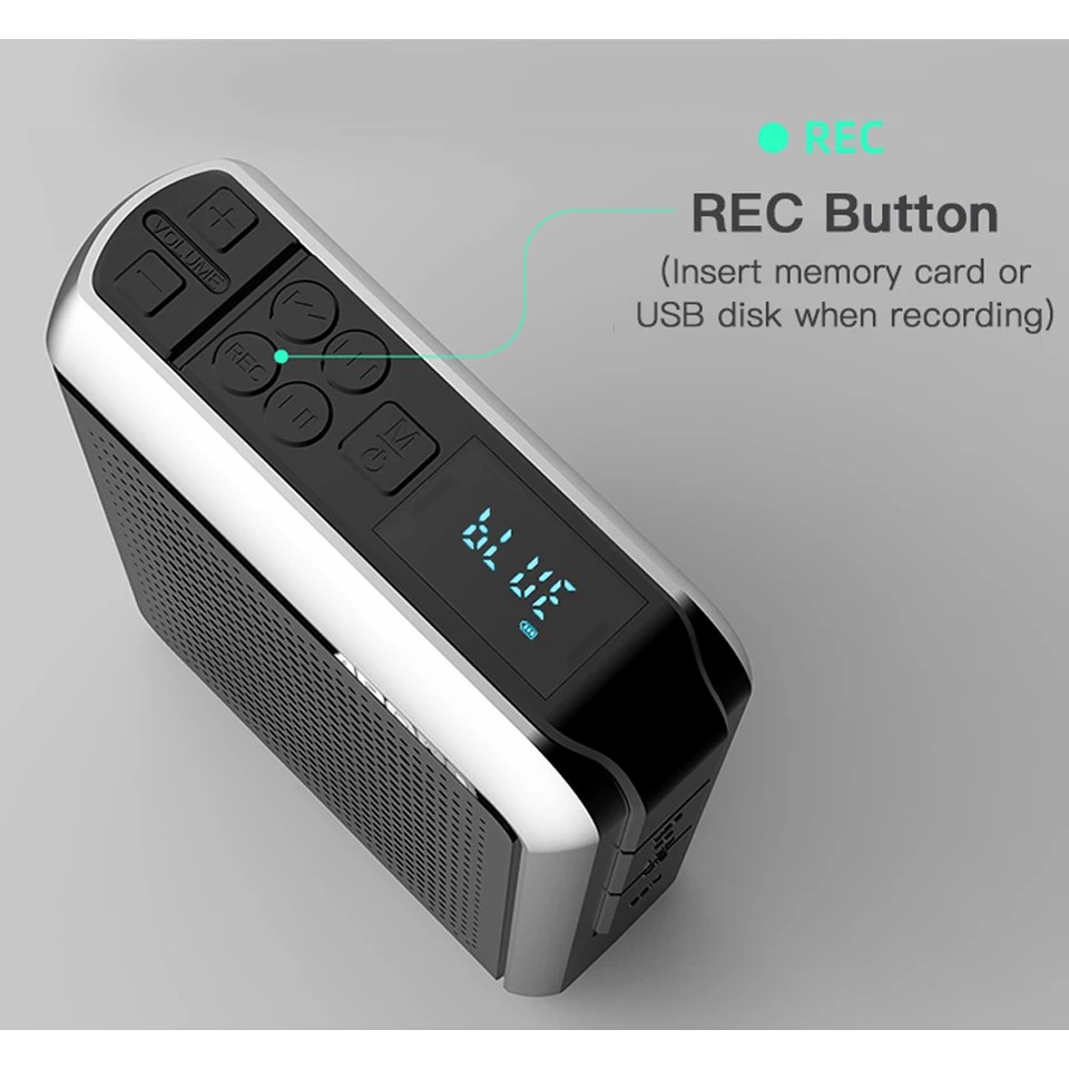 Máy trợ giảng không dây Aporo T18 2.4G Bluetooth 5.0
