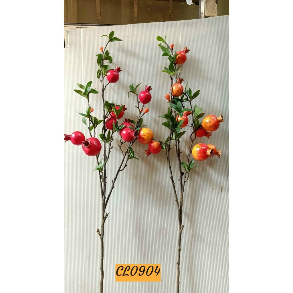 Cành lựu giả - Cành lựu trang trí loại đẹp