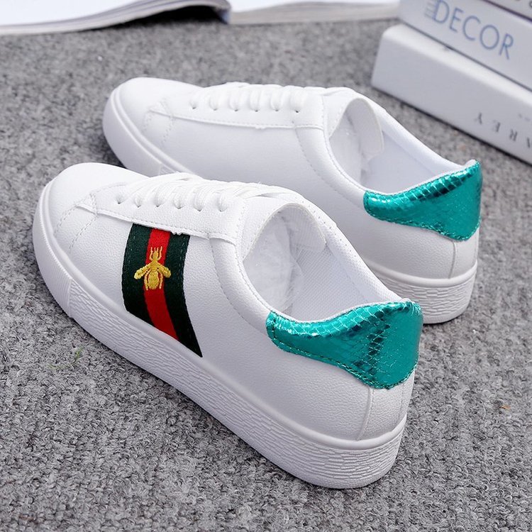 Giày Thể Thao Đế Bằng Phối Màu Xinh Xắn Dành Cho Nữ Giới