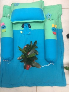 BỘ NỆM SƠ SINH 4 MÓN