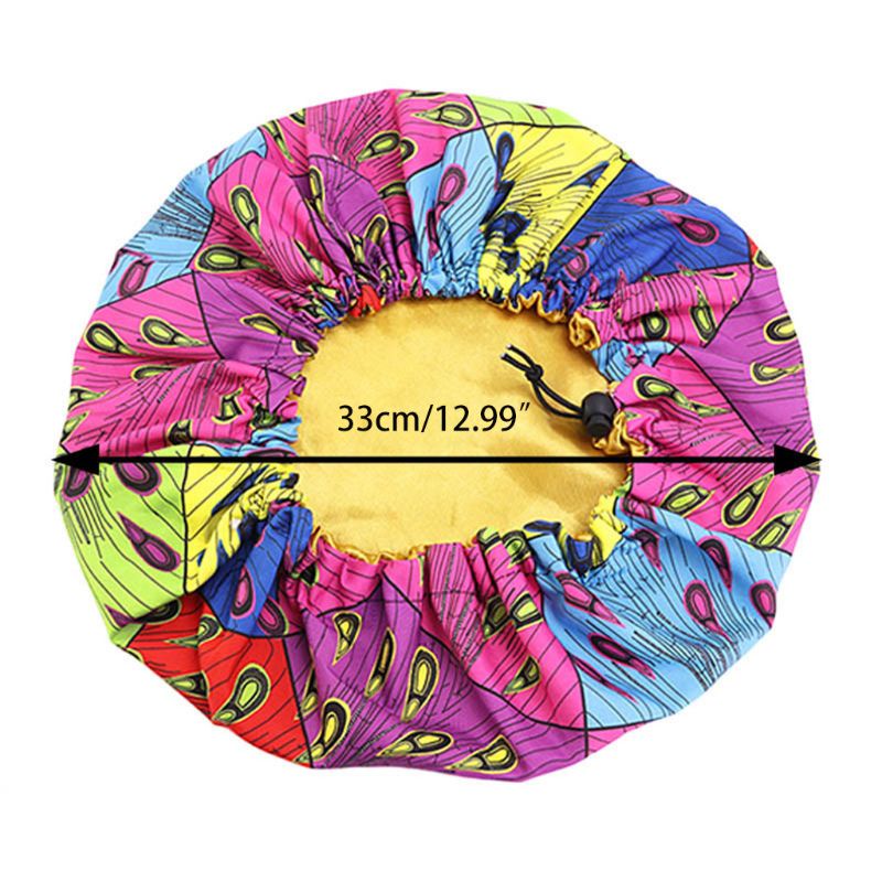 Mũ Trùm Tóc Bằng Satin Hai Lớp Có Thể Đảo Ngược Khi Ngủ Cho Nữ