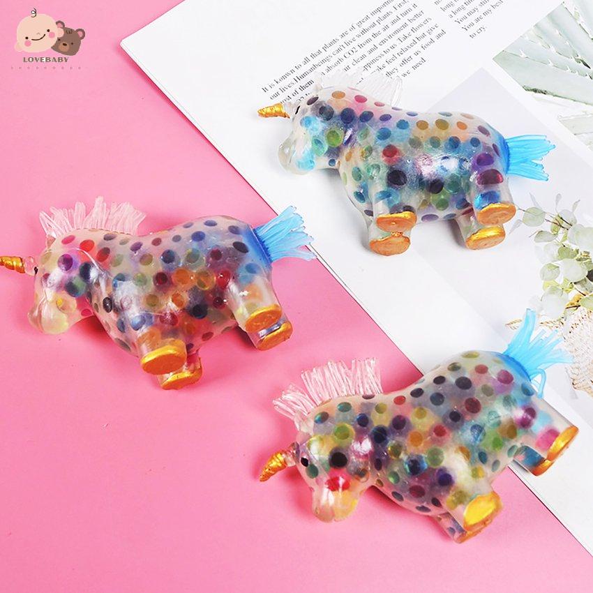 Unicorn Stress Balls Toy Heal Your Mood Unicorn Squeeze Toy Squishy Funny Gift