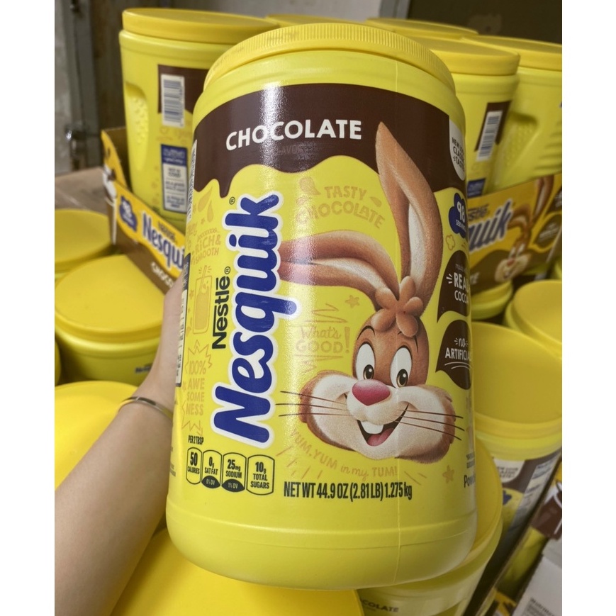 DATE 2023 Sữa Bột Socola Nesquik 1.275kg - Mỹ