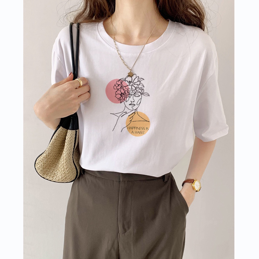 Áo thun nữ tay ngắn cotton Happy COYO CT016