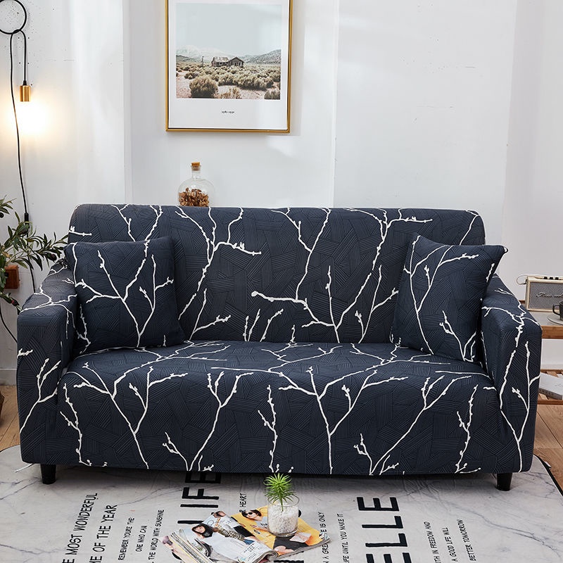 Bọc Ghế Sofa đơn Giản Kiểu Bắc Âu Vải Bọc Ghế Sofa đàn Hồi đa Năng Bọc Ghế Sofa Lười Biếng Vải Bọc Ghế Sofa 1/2/3/4 Người