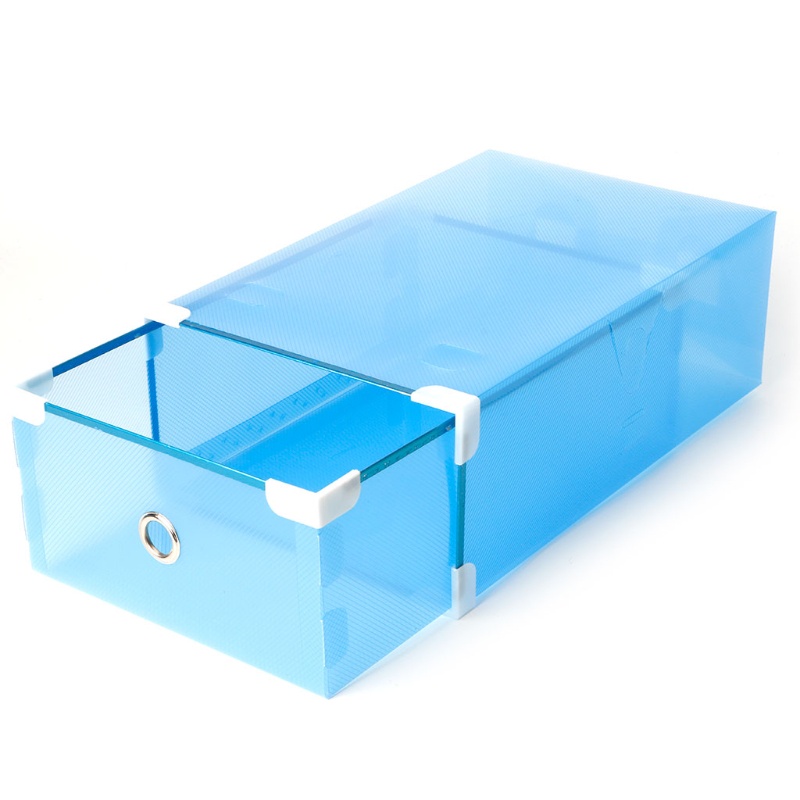 Hộp Nhựa Trong Suốt Đựng Giày Có Thể Gấp Gọn Tiện Dụng