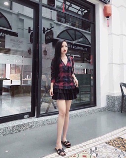 Áo kẻ caro