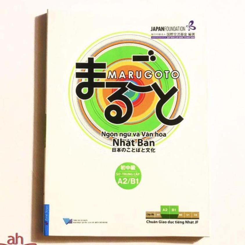 Sách gốc bản quyền - Marugoto Ngôn ngữ và văn hóa Nhật Bản Sơ trung cấp (A2/B1)