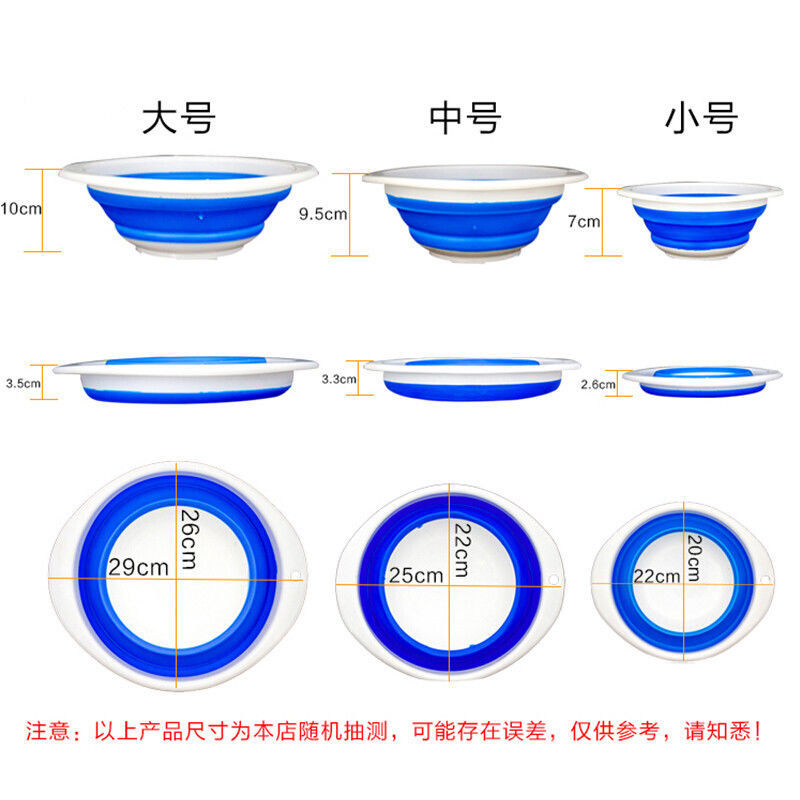 Chậu Đựng Mồi Câu Cá Có Thể Gấp Gọn Tiện Dụng