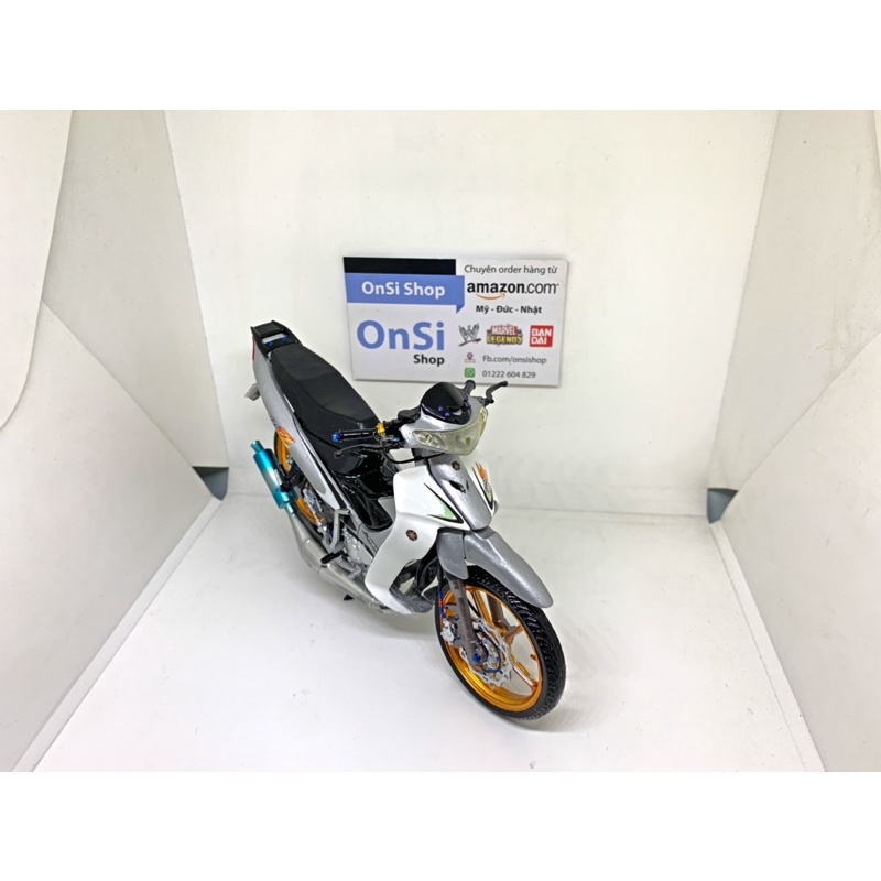 MÔ HÌNH YAZ 125cc  XE MOTOR ĐỘ TỈ LỆ 1/12