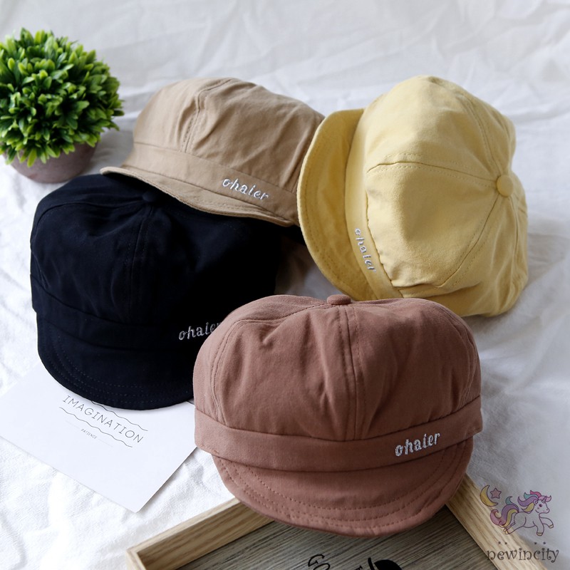 Mũ beret thời trang mùa thu Hàn Quốc cổ điển cho trẻ nhỏ