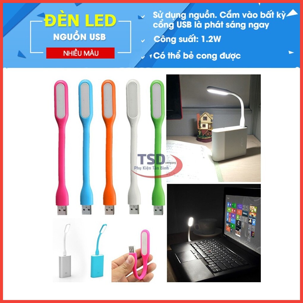 ĐÈN LED DẺO NHIỀU MÀU SIÊU SÁNG CẮM CỔNG USB MÁY TÍNH, SẠC DỰ PHÒNG, CỐC SẠC,...