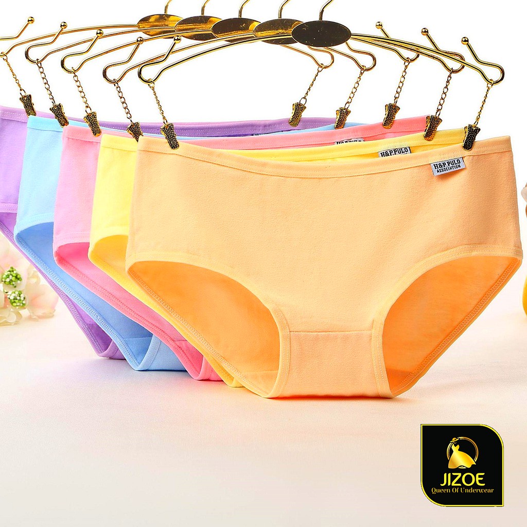 [Mã WASTDEP giảm 5K đơn bất kì] Quần lót nữ dễ thương Cotton cao cấp kháng khuẩn thông hơi nhiều màu JIOZE QLT05FS | BigBuy360 - bigbuy360.vn