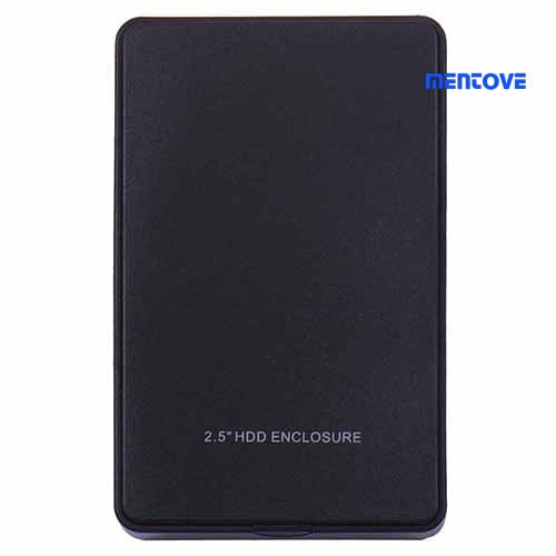 Hộp Đựng Ổ Cứng Ngoài Ssd 2.5 Inch Sata Usb 2.0 Hdd Màu Đen | BigBuy360 - bigbuy360.vn