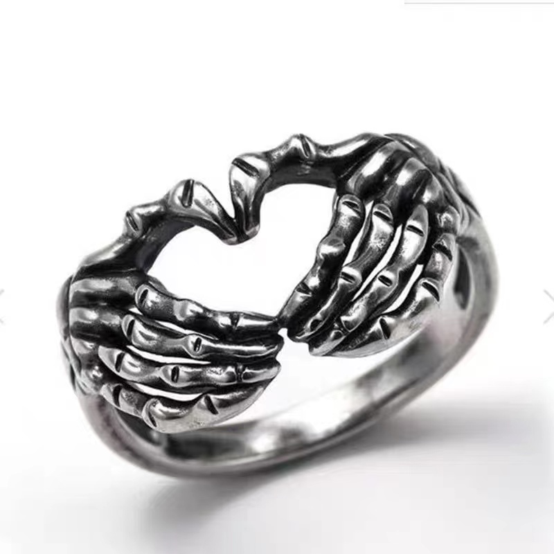 Nhẫn Đeo Tay Bixin Phong Cách Hip Hop Đường Phố Cá Tính Dễ Phối Đồ Thời Trang